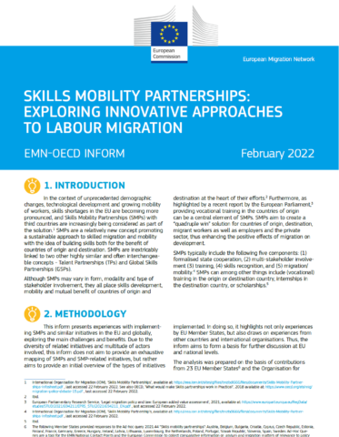 Skills Mobility Partnerships: Exploring Innovative Approaches to Labour Migration